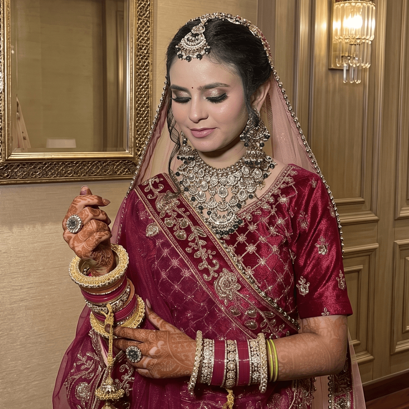 Faridabad wedding makeup showcase 4
